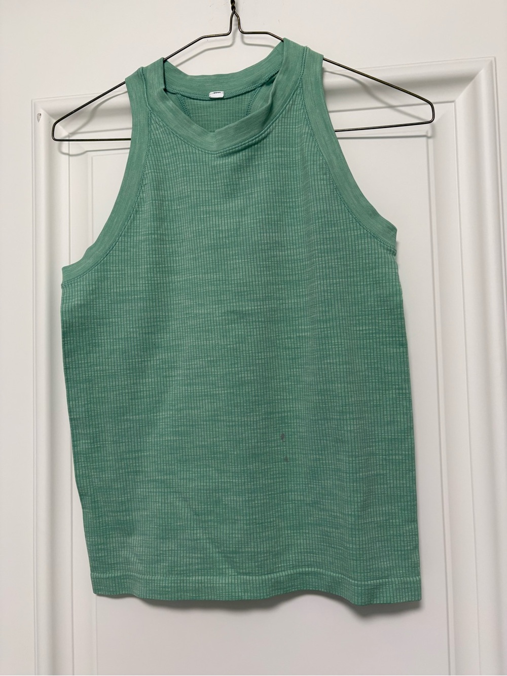 Fabletics Women’s Sleeveless Ribbed Tank Top - Mint Green